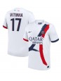 Paris Saint-Germain Vitinha #17 Vieraspaita 2024-25 Lyhythihainen